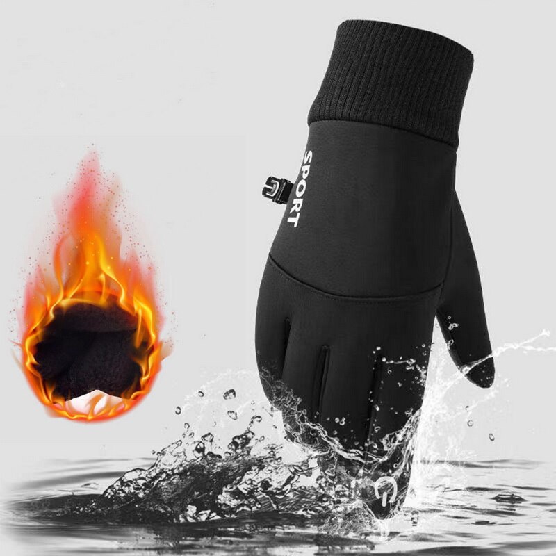 Winter Warm Full Fingers Water - Ski Glove Waterproof recension och pris