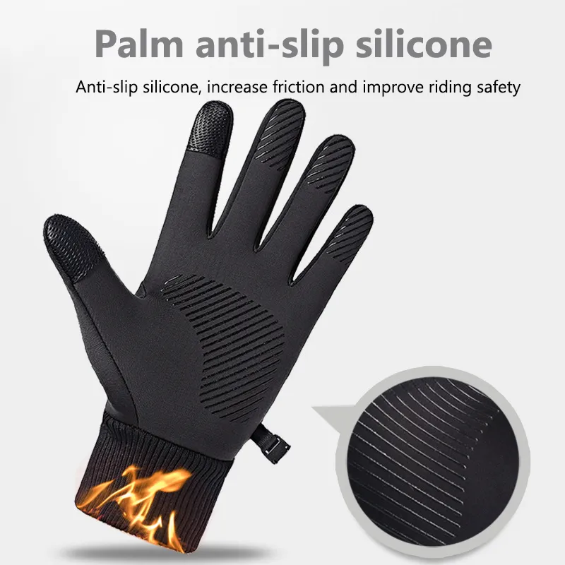 Winter Warm Full Fingers Water - Ski Glove Waterproof recension och pris