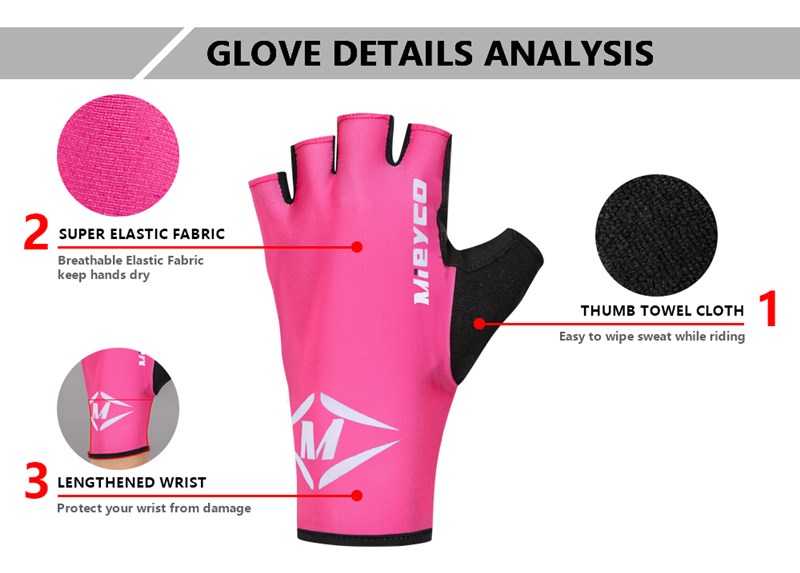 Lightweight Half Finger Gloves - Workout Glove Gym recension och pris